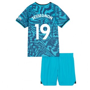 Tottenham Hotspur Ryan Sessegnon #19 kläder Barn 2022-23 Tredje Tröja Kortärmad (+ korta byxor)